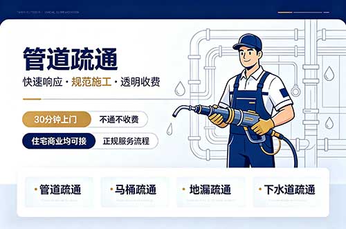 邛崃管道疏通
