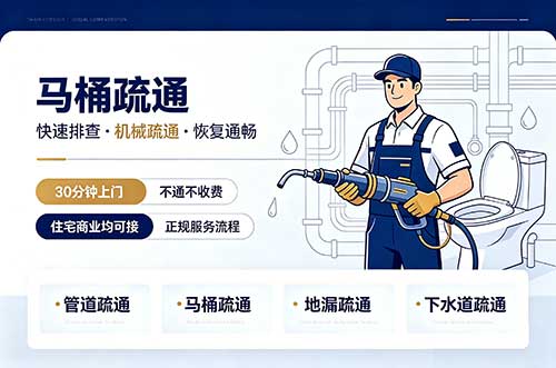 邛崃马桶疏通