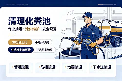 邛崃清理化粪池
